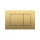 Клавиша смыва Boheme 650/2-MG золото матовое