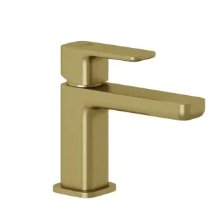 Смеситель для раковины Kludi Renon 42267N075 брашированное золото