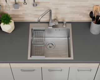 Кухонная мойка DQ DQS505004 50см сатин