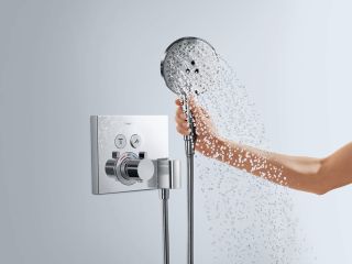 Смеситель Hansgrohe Select 15765000 для душа с термостатом