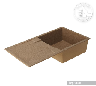 Мойка кухонная Акватон Верона 86 см терракотовый