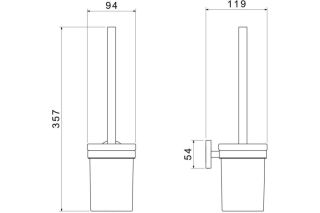 Ёршик  Aquatek Европа AQ4110MB черный