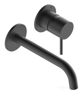 Встраиваемый смеситель для раковины Bossini Teo Z00730.073 чёрный матовый