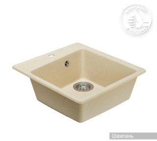 Мойка кухонная Акватон Парма 51 см шампань