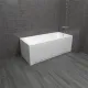 Акриловая ванна Triton Pro Ника Щ0000067445 180x80 см на каркасе белый