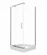 Душевой уголок Triton Терра Щ0000053611 90x90 см профиль хром стекло прозрачное
