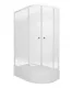 Душевая кабина Triton Коралл-Лайт Щ0000068951 левая 120x80 см профиль белый стекло градиент