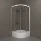 Душевой уголок Triton Ультра Щ0000061812 90x90 см профиль белый стекло прозрачное