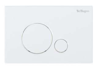 Кнопка смыва BelBagno SFERA BB014-SR-BIANCO цвет-белый