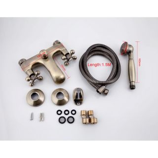 Смеситель для ванны и душа Frap F3019-4 бронза