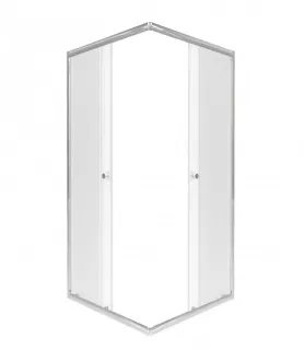 Душевой уголок Triton Вента-Хром-Вельвет Щ0000067979 90x90 см профиль хром стекло матовое