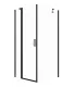 Душевой уголок Triton Йота Щ0000054032 90x90 см профиль чёрный стекло прозрачное