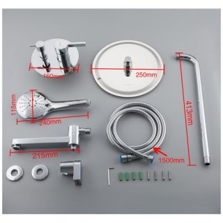 Душевой комплект Gappo G7104 хром