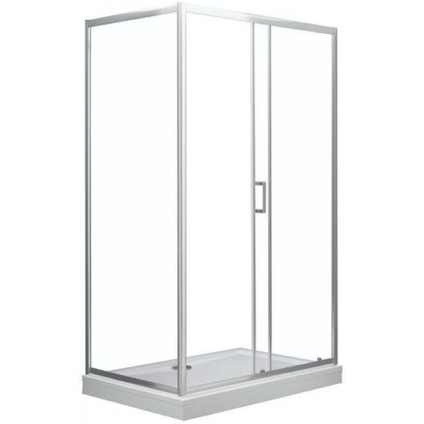 Душевая дверь Aquanet SD-1100A 273605 110 см профиль хром стекло прозрачное