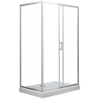 Душевая дверь Aquanet SD-1000A 273604 100 см профиль хром стекло прозрачное