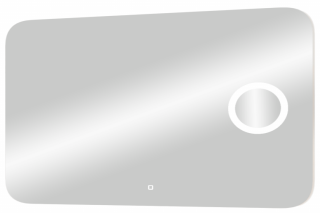 Зеркало с подсветкой Continent Elegant ЗЛП176 с увеличительной линзой 100см