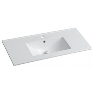 Раковина Vincea VBS-13990S1 91 см белая