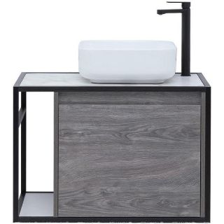 Тумба под раковину Aquanet Nova Lite Loft 261653 R 75 см дуб рошелье