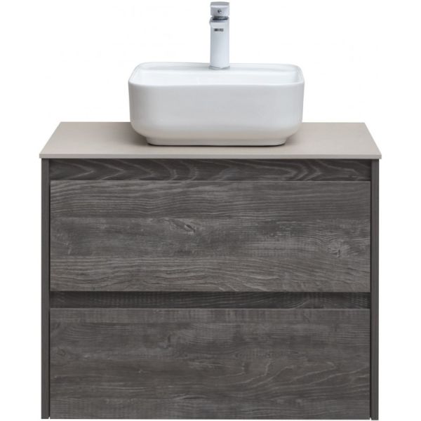 Тумба под раковину Aquanet Nova Lite 287890 75 см дуб серый
