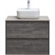 Тумба под раковину Aquanet Nova Lite 287890 75 см дуб серый
