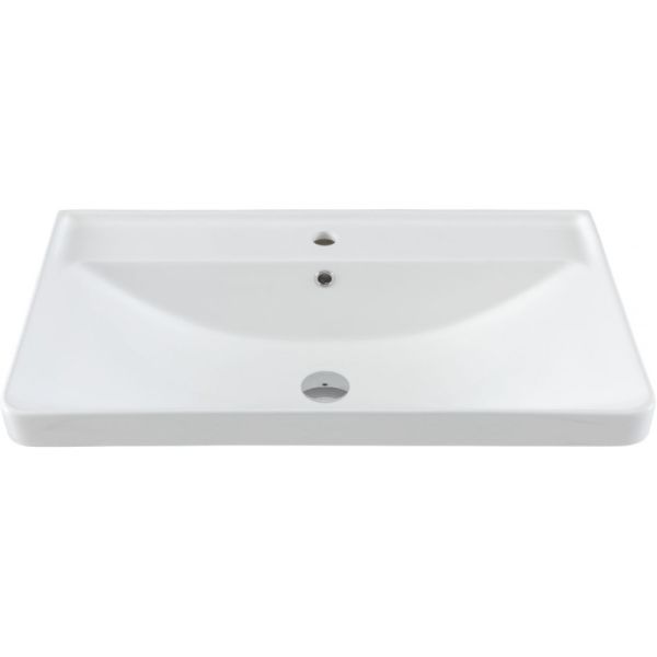 Раковина Aquanet Ирис 301805 100 см белый