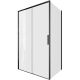 Душевой уголок Aquanet Pleasure Evo AE65-120x80-BT 324134 120x80 см профиль чёрный матовый стекло прозрачное