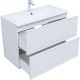 Тумба под раковину Aquanet Арт 313256 90 см белый матовый