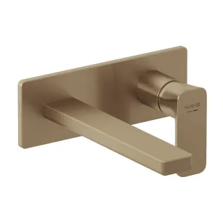 Смеситель для раковины Kludi Renon 42244N175 брашированная бронза