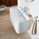 Тумба под раковину Duravit Happy D 2 Plus 98 HP4348O2222 подвесная белая