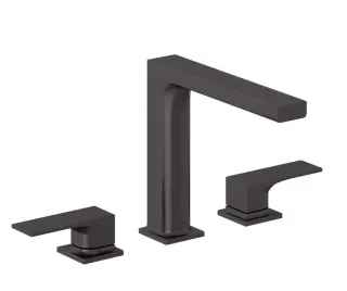 Смеситель для раковины Kludi Decus 54393N275 сталь оружейная брашированная