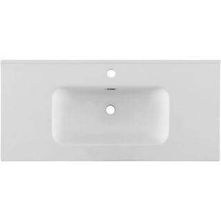 Раковина Aquanet Flat 330426 100 см белый матовый