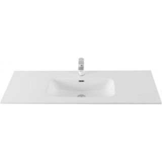 Раковина Aquanet Flat 330427 120 см белый матовый