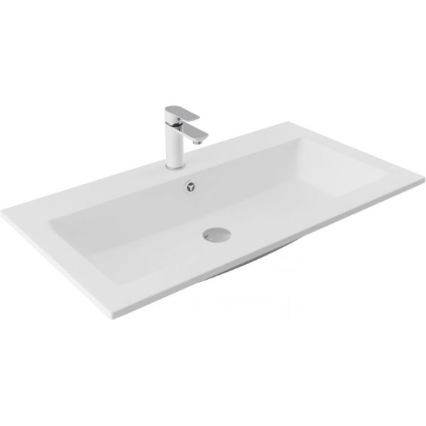 Раковина Aquanet Электра 326514 90 см белый матовый