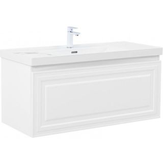 Тумба под раковину Aquanet Агата 345484 110 см белый сатин