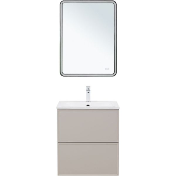 Тумба под раковину Aquanet Арт 343966 60 см бежевый