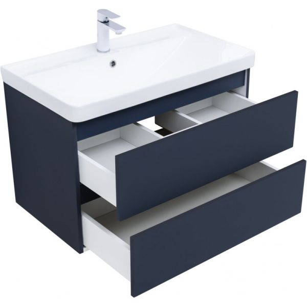 Тумба под раковину Aquanet Вега 2.0 337949 80 см маренго