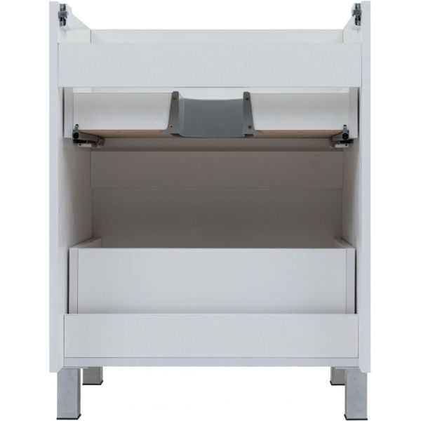 Тумба под раковину Aquanet Вега 344121 60 см белый глянец