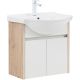 Тумба под раковину Aquanet Сидней 345121 60 см дуб кантри/белый