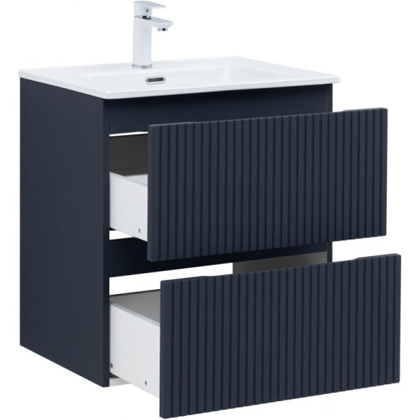 Тумба под раковину Aquanet Джейн 335427 60 см маренго