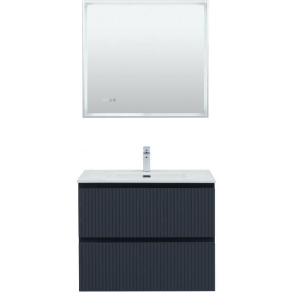 Тумба под раковину Aquanet Джейн 335429 80 см маренго