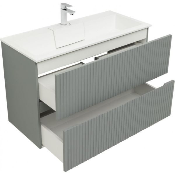 Тумба под раковину Aquanet Джейн 313320 100 см мисти грин