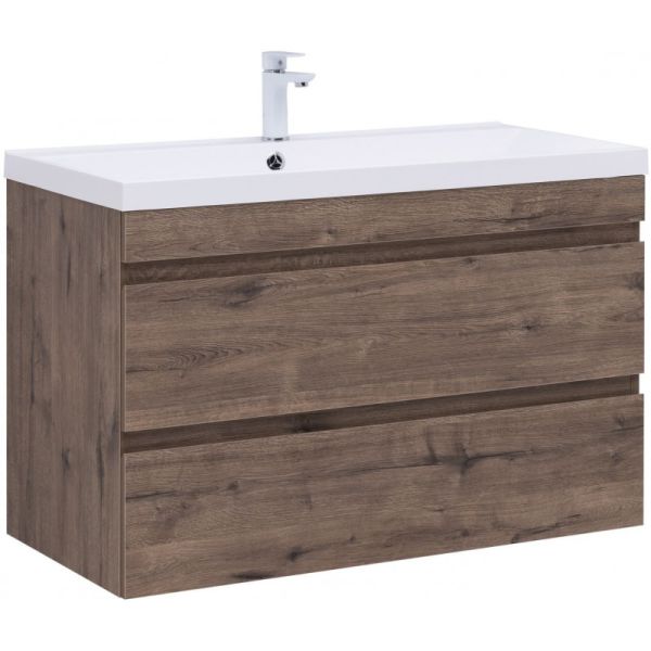 Тумба под раковину Aquanet Нота New 334194 100 см дуб веллингтон табак