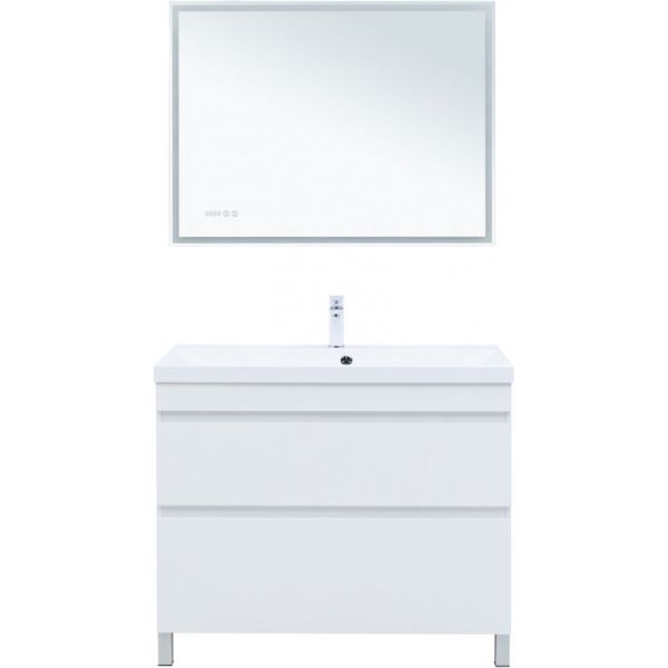 Тумба под раковину Aquanet Нота New 344150 100 см белый