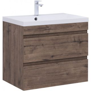 Тумба под раковину Aquanet Нота New 334192 75 см дуб веллингтон табак