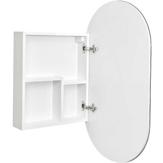 Зеркальный шкаф Акватон Оливия 50см белый 1A254502OL010