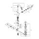СМЕСИТЕЛЬ GROHE ESSENCE NEW 23463001 ДЛЯ РАКОВИНЫ
