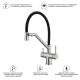 Смеситель для кухни Splenka S70.62.05 с подключением фильтра сатин