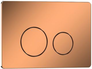 Кнопка смыва Ceruttispa CR04RG розовое золото