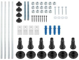 Акриловая ванна Berges Nelu с каркасом 170x75см белый 050023