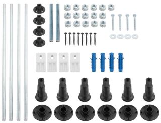 Акриловая ванна Berges Tari с каркасом 180x80см белый 050031